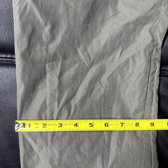 IZOD Men's Windbreaker Golf Pants Green Ankle Zipper Drawstring Active Size M - Picture 13 of 13